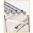 Adjustable Stainless Steel Two Tier Dish Rack