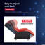 Fauteuil de massage inclinable électrique en similicuir-1807966305