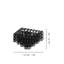 Giogali Ceiling Lamp 65Q Crystal Transparent Matt Bronze 1 E26 Ul-9450152-9450155