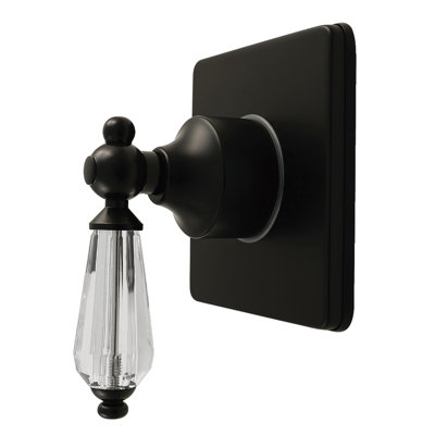 Kingston Brass Willshire Single-Handle Wall Mount Six-Way Diverter Valve with Trim Kit