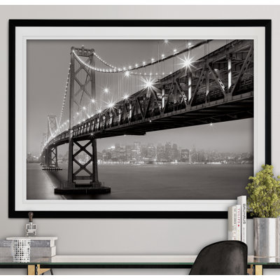" Bay Bridge At Night "