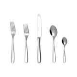 Grand City 5 - Piece Stainless Steel Flatware Set, Service for 1