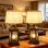 Ensemble de 2 lampes de table lanterne avec ports USB + Type-C, intensité variable à 3 voies et ampoules incluses