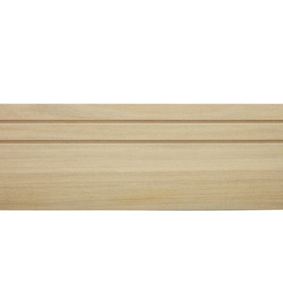 .4687 In. D X 3.5 In. W X 92 In L Unfinished Poplar Tova Casing Moulding
