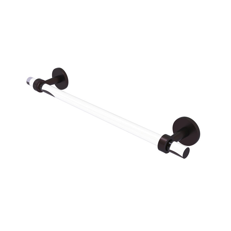 Barre à serviettes murale clearview, Bronze antique, H 3,8 po x l 22 po x P 2,6 po