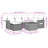 Vidaxl Garden Sofa Set Black