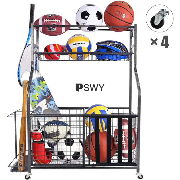 Kinghouse Organisateur D'équipeent De Sport De Garage, Support De