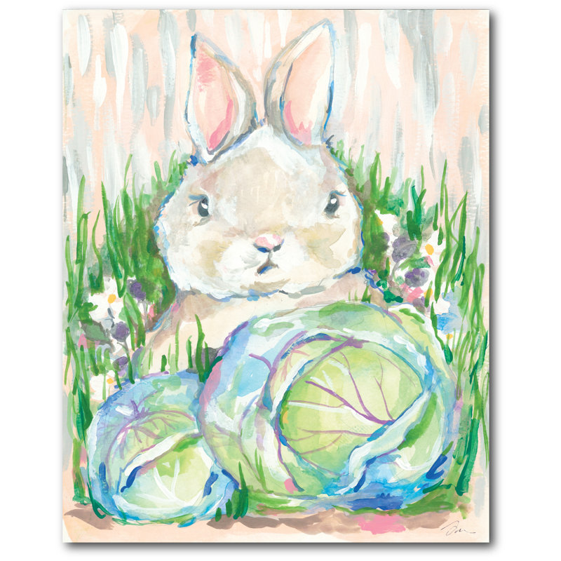 Décoration de jardin de pâques avec toile tendue, décoration de lapin