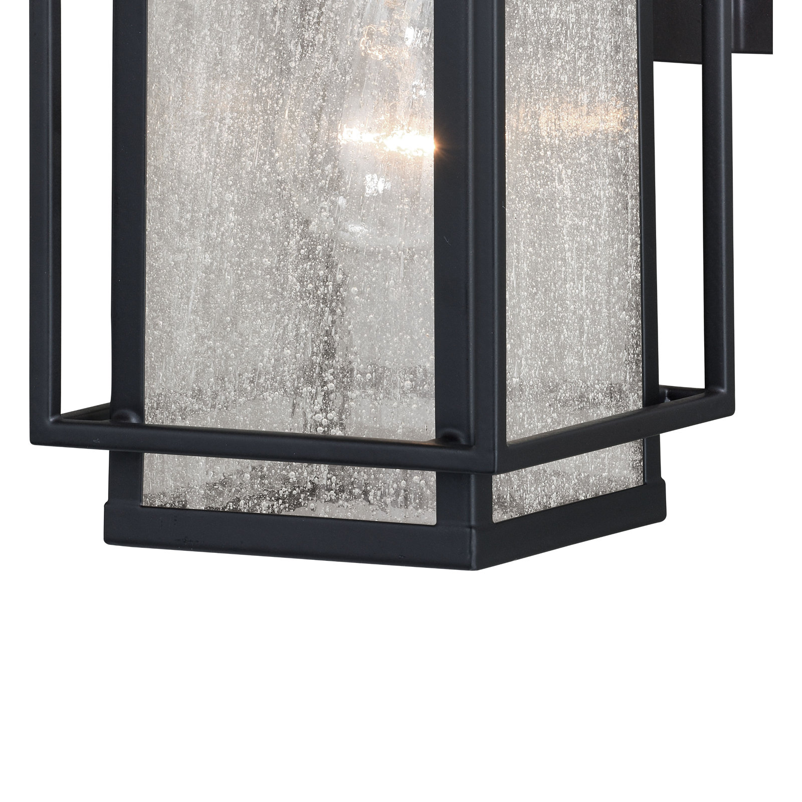 Stumbaugh Outdoor Wall Lantern, 11" H x 5.25" W x 8.75" D