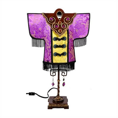 Shanghai MenFeets Shirt Lamp -- Purple