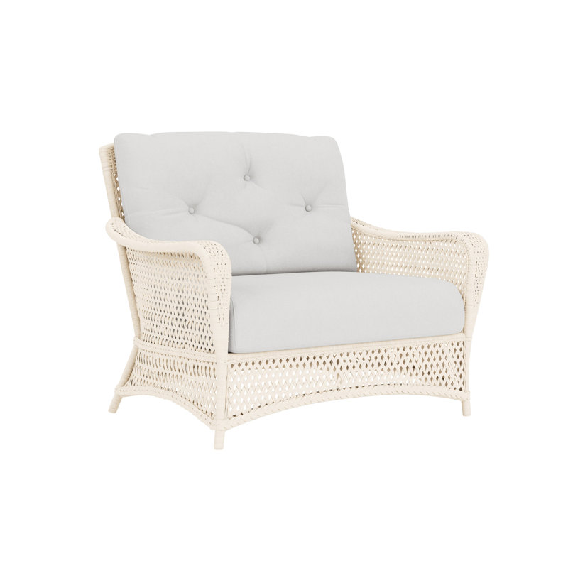 Grand Traverse Outdoor Lounge Chair, Caramel, Canvas Natural Sunbrella® Canvas