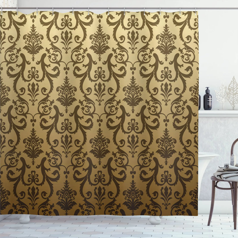 Basilia Ancient Times Classic Single Shower Curtain, 69" W x 75" L