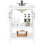 Meuble-lavabo simple 24 po avec plateau Jayelle