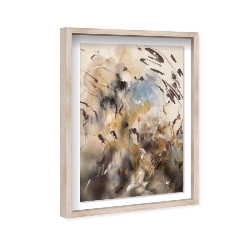 Leave It All Behind Print by Oliver Gal, 16.5"H x 11.5"W, Natural Oak Shadowbox