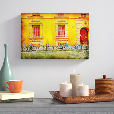 «Bicicletta IV», impression sur toile