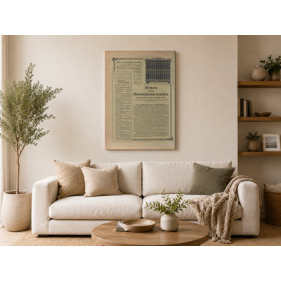 Meyers Grosses Konversations-Lexikon, publicité sur toile
