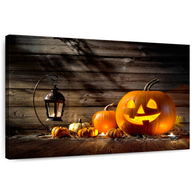 Smiling Jack O Lantern
