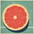 Grapefruit Print On Canvas