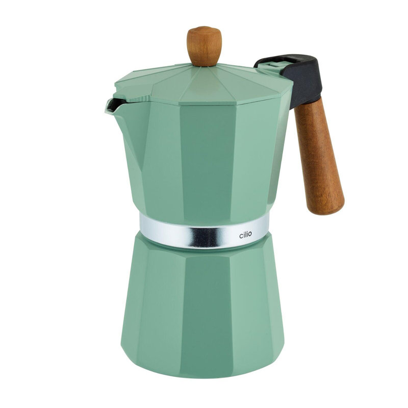 Machine à espresso Legno, menthe, 7,5 h, Vert