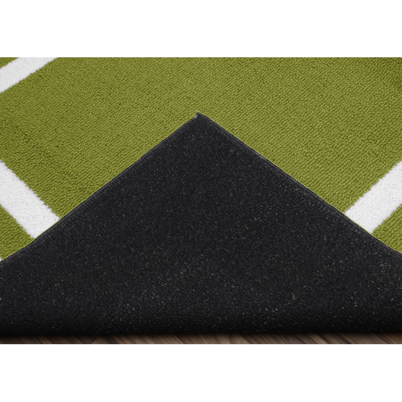 Tapis vert touffeté Ertan, Rectangle 5 pi x 7 pi
