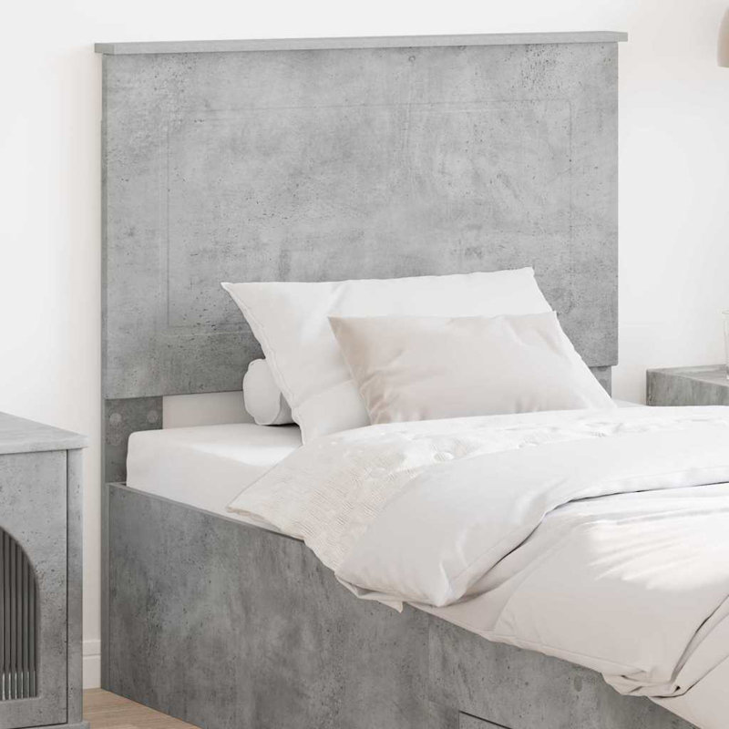 Headboard, Twin, Concrete Grey