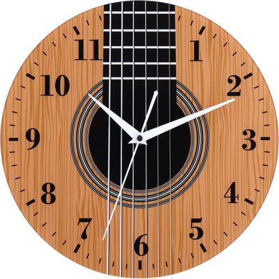 Guitar Wall Clock