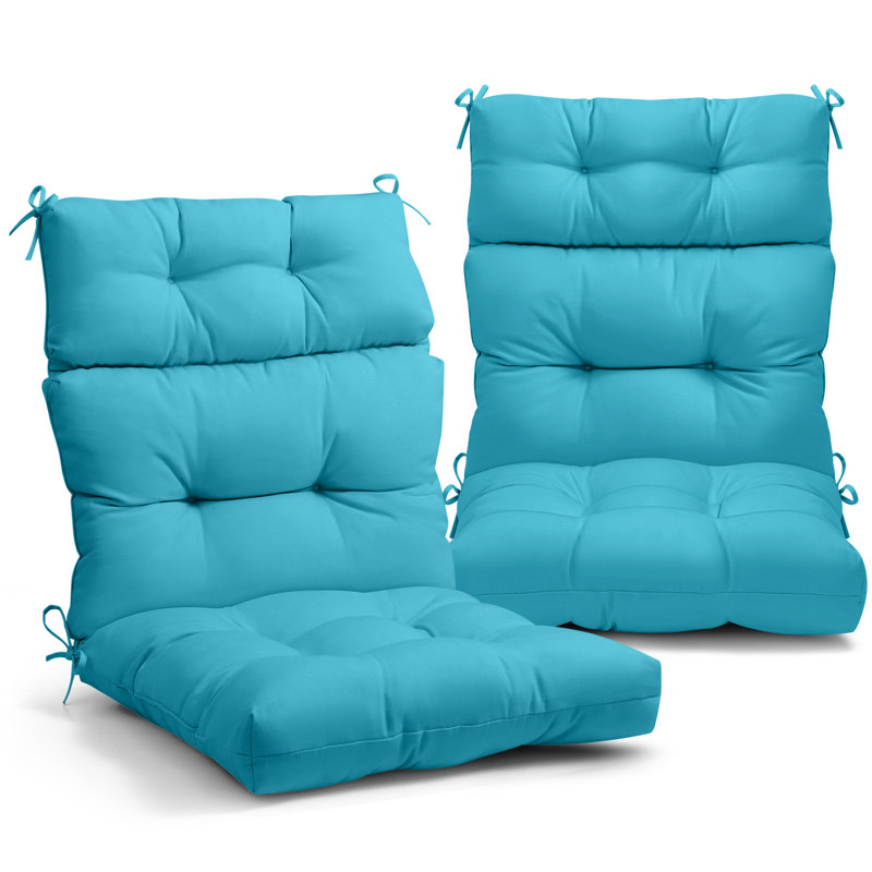 Indoor/Outdoor Seat/Back Cushion, Blue