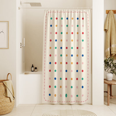Rideau de douche en polyester