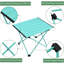 Table de camping avec plateau en aluminium et table pliante facile à transporter-128879585