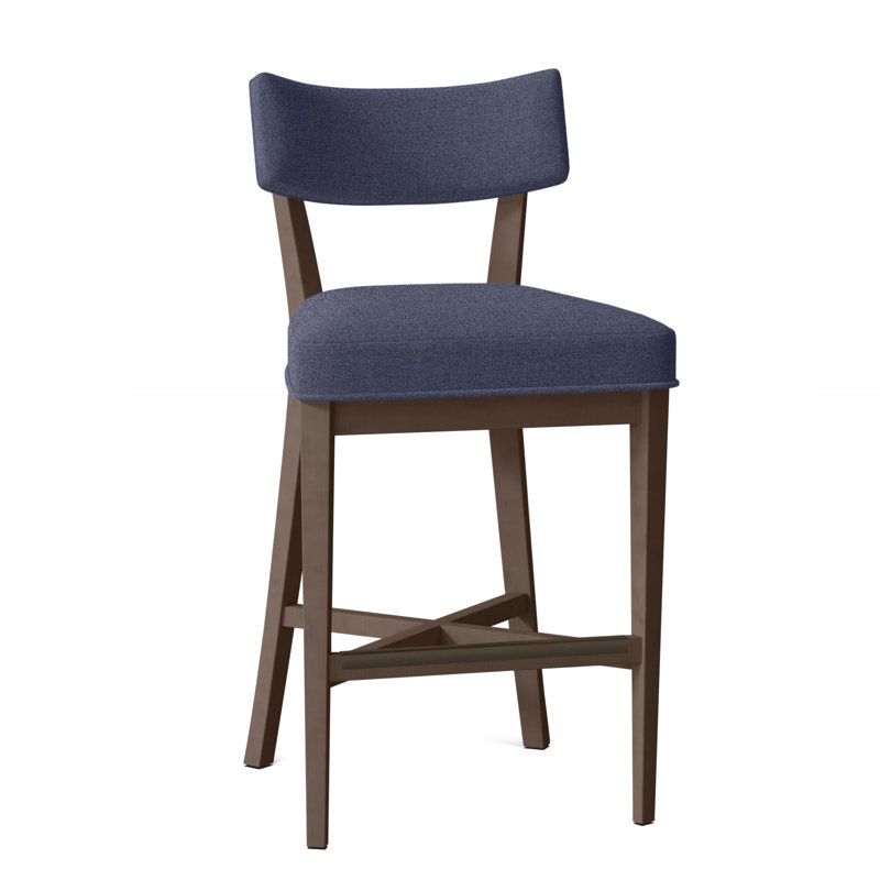 Tabouret de bar 29,5 po Juliet, Indigo 8789, Noisette, Tabouret de comptoir (siège d'une hauteur de 25,5