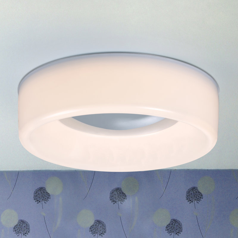 Plafonnier encastré 1 lumière DEL Aquira, H 5,59 po x l 21,77 po x P 21,77 po