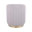 Repose-pieds deux tons avec rangement ou tabouret de coiffeuse