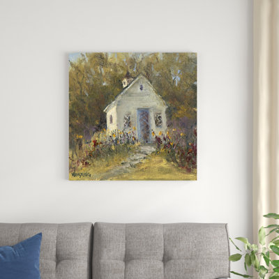 " Sweet Cottage III " by Marilyn Wendling Painting Print