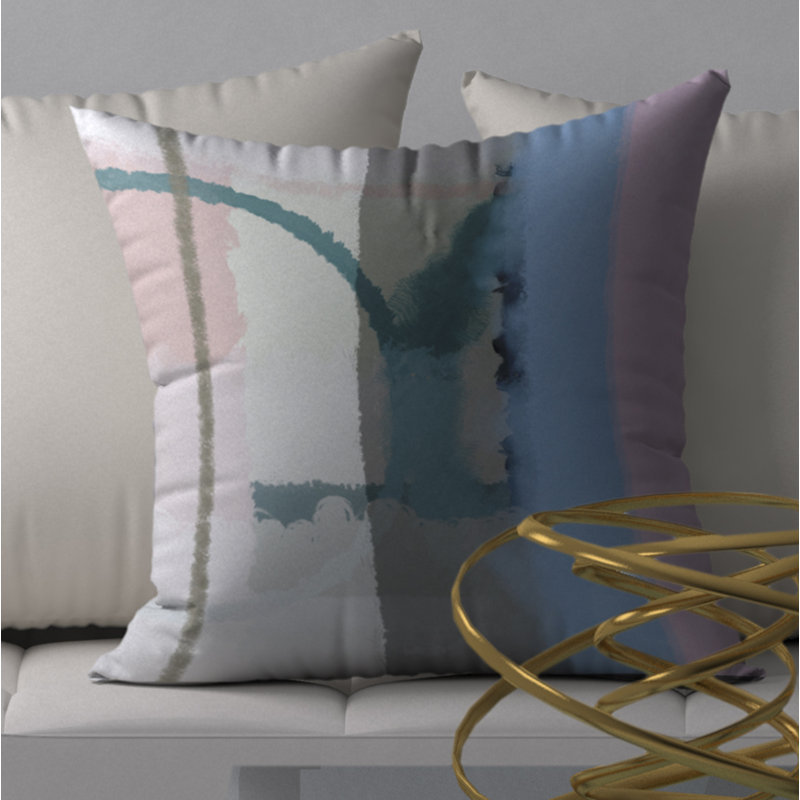 Reversible Throw Pillow, 18" x 18"