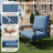 9 PCS Outdoor Metal Conversation Set For 10 Person-677971875