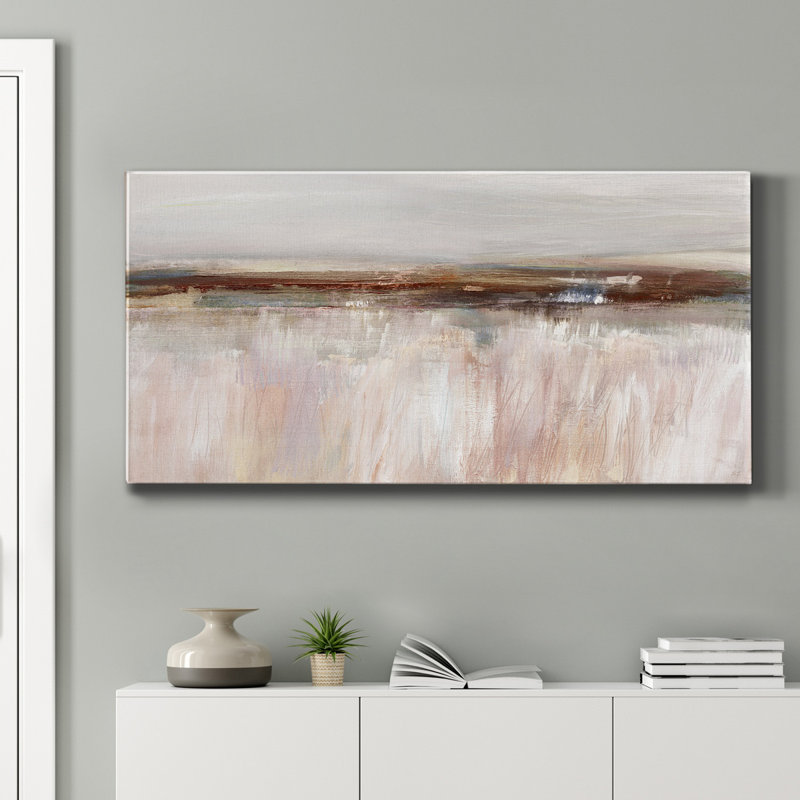 Guilded Field - Impression sur toile tendue, H 40 po x l 20 po x P 1,5 po
