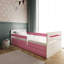 Molly Drawer Convertible Bed and Mattress-2081613654-2081613651