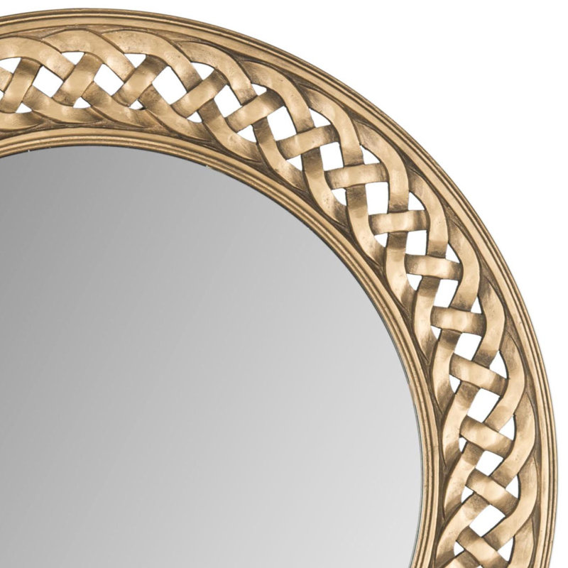 Miroir d'appoint Lizzie, Doré