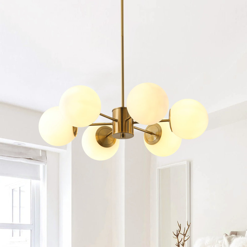 Lustre sphérique 6 lumières Spoutnik
