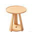 Table de bout ronde à 2 niveaux Minimalist
