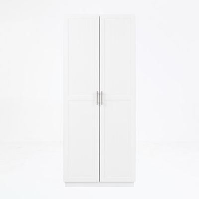 Kitchen Pantry with Storage Cabinet and Adjustable Shelves