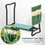 Coussin à genoux Outsunny Garden Kneeler