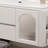 Modern cream style bathroom cabinet