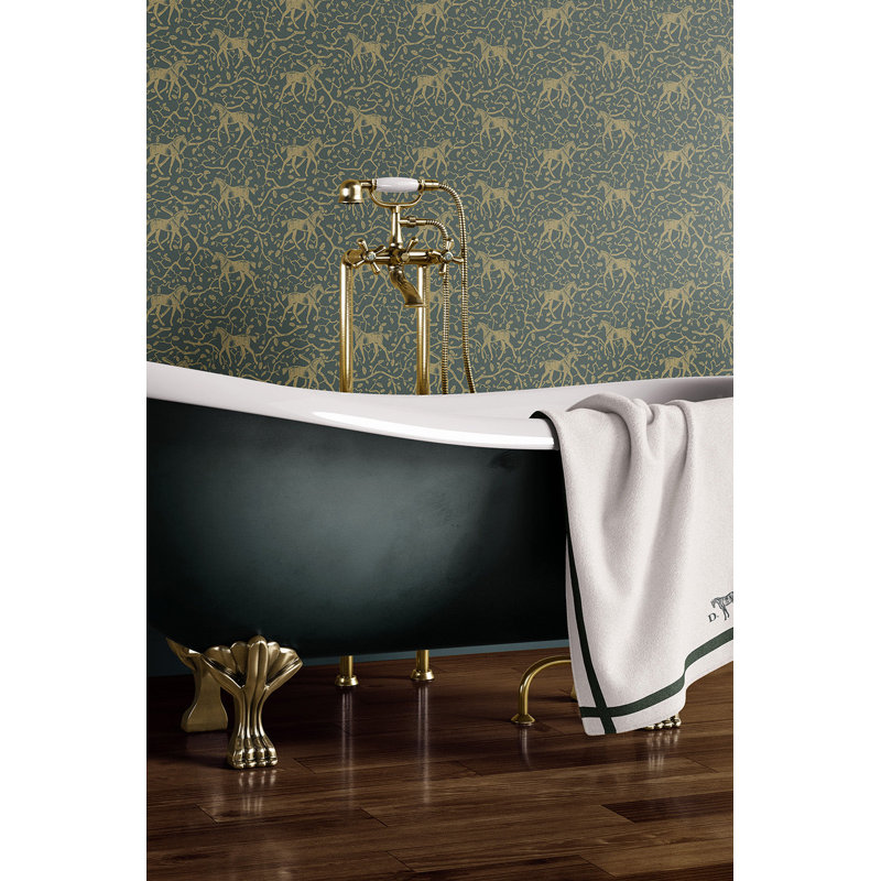 Amongst the Oaks - Danielle Demers Studio Licensed Design, Red/Beige