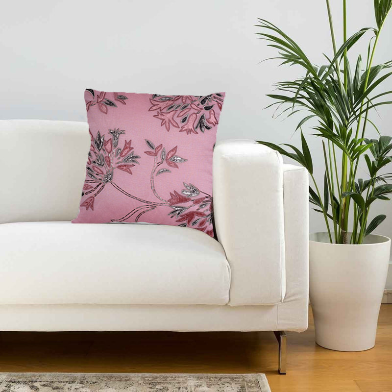 Floral Throw Pillow