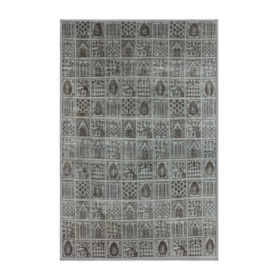 Staki Geometric Indoor Rug