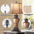 Olline Resin USB Table Lamp