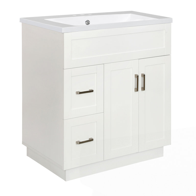 30-Inch Bathroom Vanity with 2 Doors