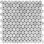 0.75" x 0.75" Marble Penny Round Mosaic Wall & Floor Tile
