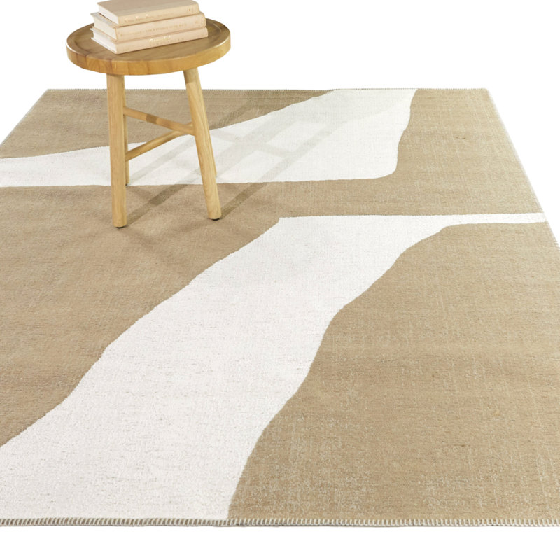 Tapis rectangulaire Jalayshia, Rectangle 5 pi 3 po x 7 pi